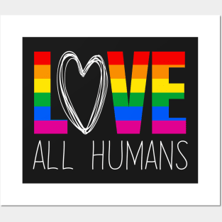 LGBT Pride Rainbow Love LGBTQ Pride Allyship Posters and Art